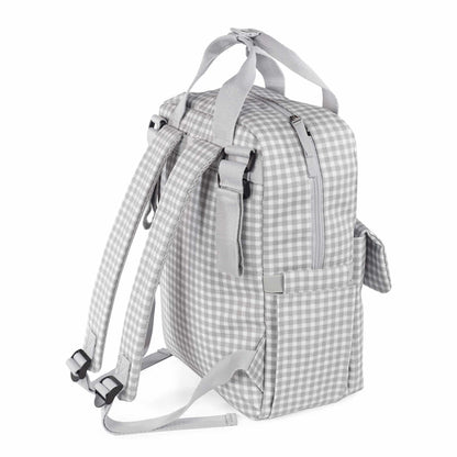Mochila I Love Vichy gris - Walking Mum
