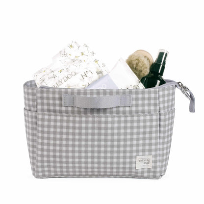 Neceser de bebé I love Vichy gris - Walking Mum