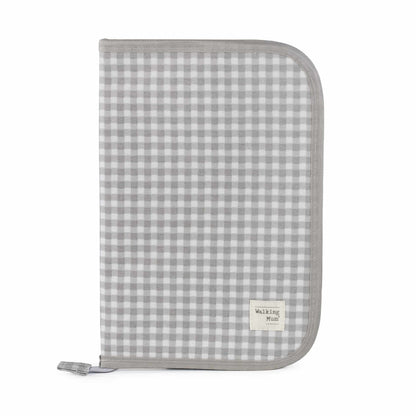 Libro nacimiento I Love Vichy gris - Walking Mum