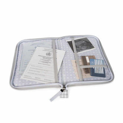 Libro nacimiento I Love Vichy gris - Walking Mum