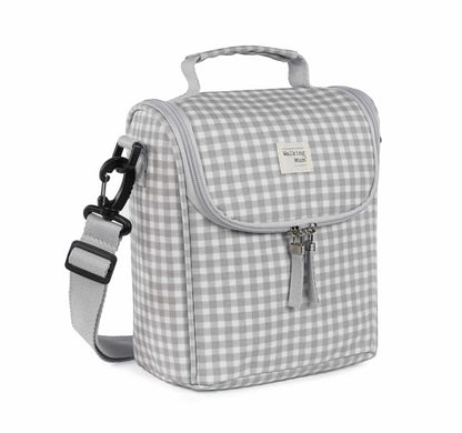 Bolsa térmica I Love Vichy gris - Walking Mum