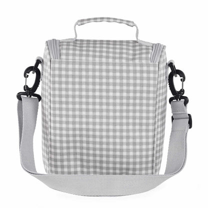Bolsa térmica I Love Vichy gris - Walking Mum