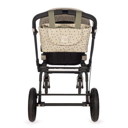 Organizador corazones Poppy Musgo - Walking Mum