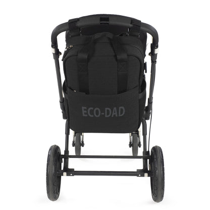 Mochila XL Eco Dad black - Walking Mum