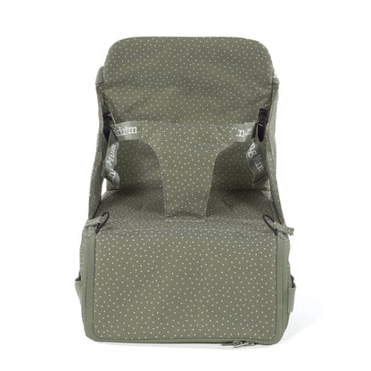 Trona portátil Poppy Musgo - Walking Mum