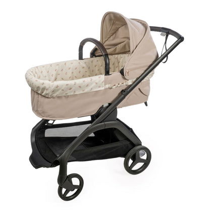 Cubre cuco + sábana ajustable Mimosa Rosa - Walking Mum