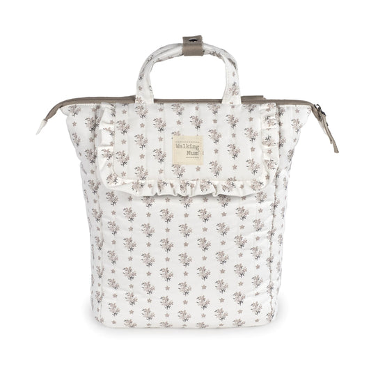 Mochila Botton Flores - Walking Mum