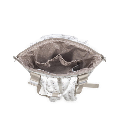 Mochila Botton Flores - Walking Mum