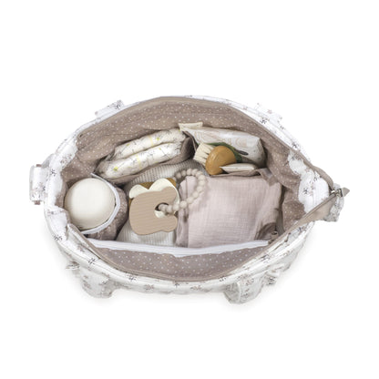 Bolsa Crossbody Botton Flores - Walking Mum