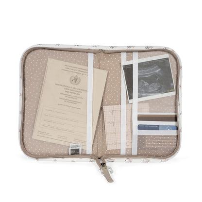 Libro nacimiento Botton Flores - Walking Mum