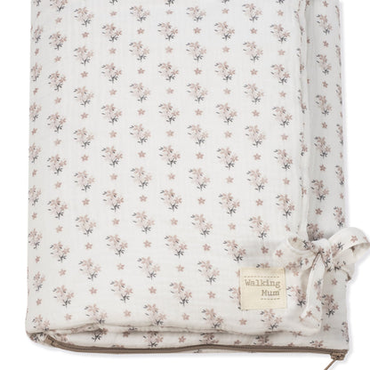 Arrullo - manta Botton Flores - Walking Mum