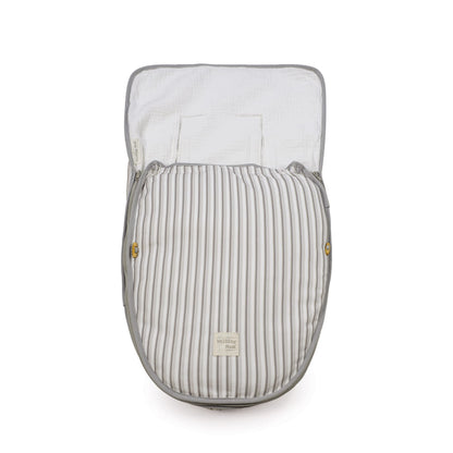 Saco cuco 2 en 1 Botton entretiempo raya - Walking Mum