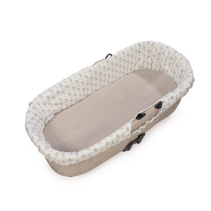 Cubre cuco + sábana ajustable Botton Flores - Walking Mum