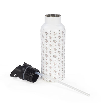 Botella térmica Botton Flores - Walking Mum
