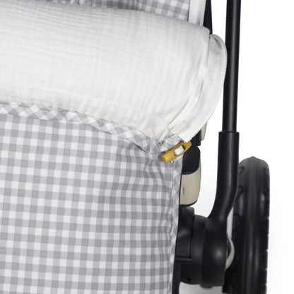 Saco silla entretiempo I Love Vichy Gris - Walking Mum