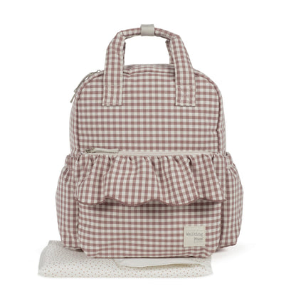 Mochila Praliné Vichy Moka - Walking Mum