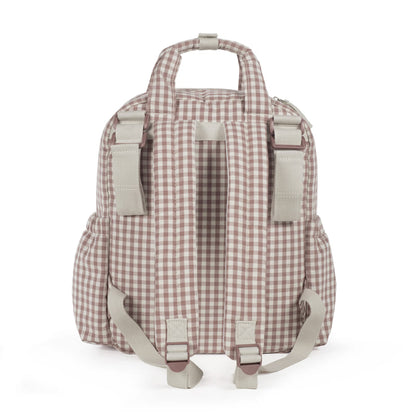 Mochila Praliné Vichy Moka - Walking Mum