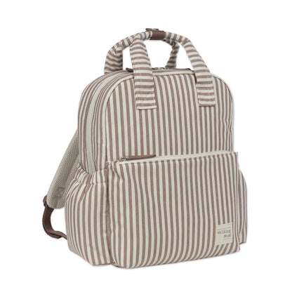 Mochila Praliné Rayas Moka - Walking Mum