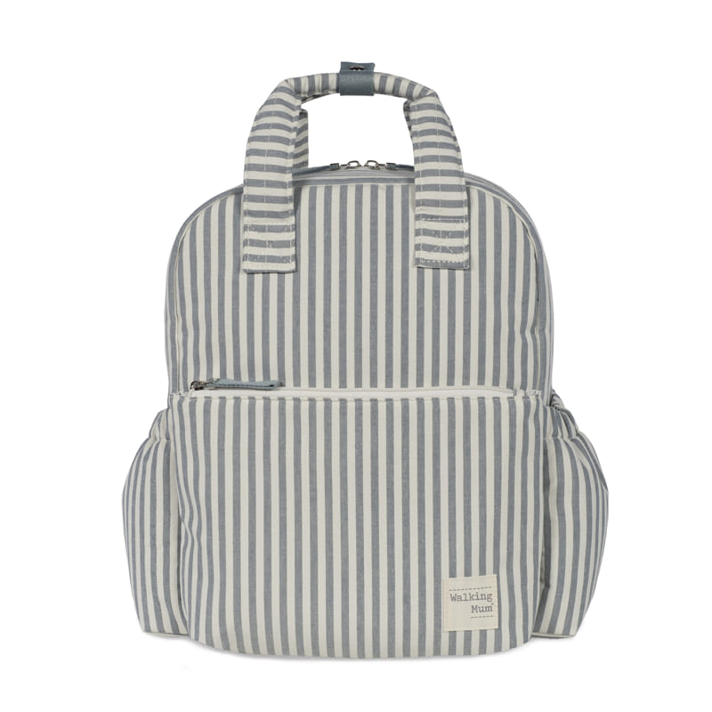 Mochila Praliné Rayas Matcha - Walking Mum