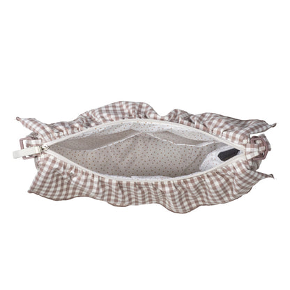 Bolso Crossbody Góndola Praliné Vichy Moka - Walking Mum