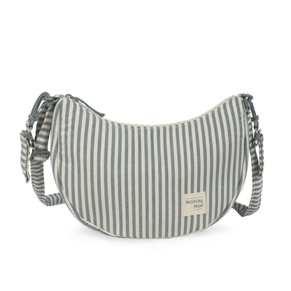 Bolso Crossbody Góndola Praliné Rayas Matcha - Walking Mum