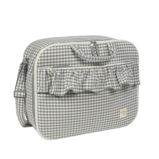 Maleta Praliné Vichy Matcha - Walking Mum