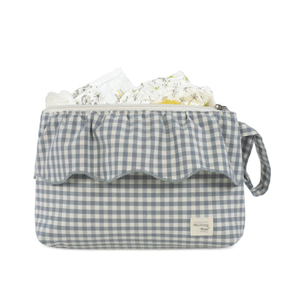 Neceser Praliné Vichy Matcha - Walking Mum