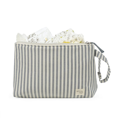 Neceser Praliné Rayas Matcha - Walking Mum