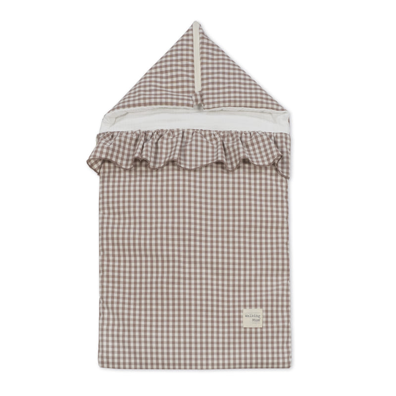 Saco arrullo Praliné Vichy Moka - Walking Mum