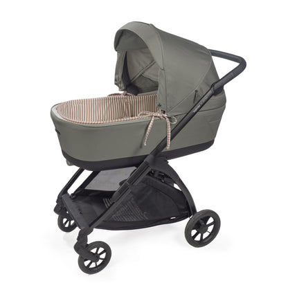 Cubre Cuco Varillas + funda colchón Praliné Vichy Moka - Walking Mum
