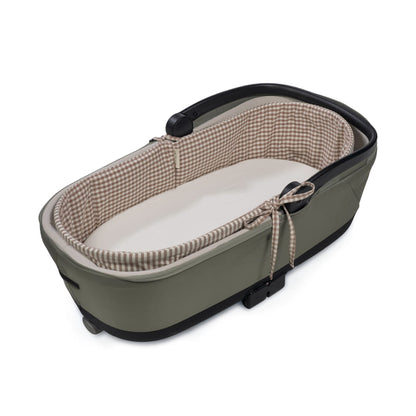 Cubre Cuco Varillas + funda colchón Praliné Vichy Moka - Walking Mum