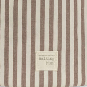 Cesta organizadora Praliné Rayas Moka - Walking Mum