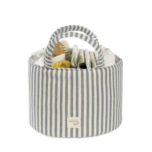 Cesta organizadora Praliné Rayas Matcha - Walking Mum