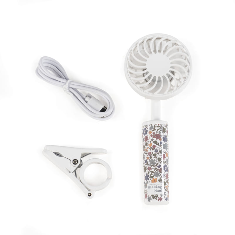 Ventilador cochecito Flowers - Walking Mum