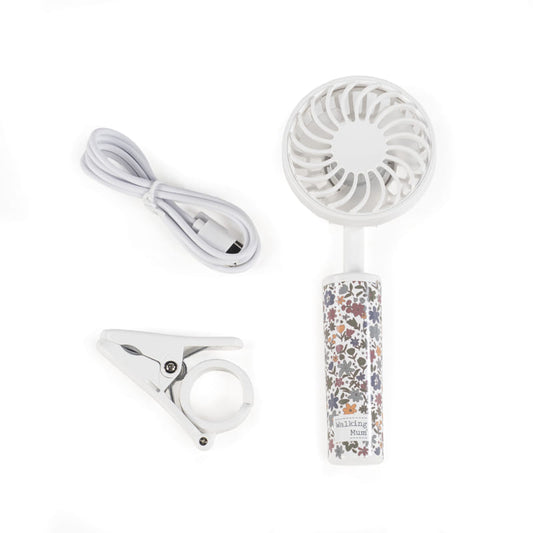 Ventilador cochecito Flowers - Walking Mum