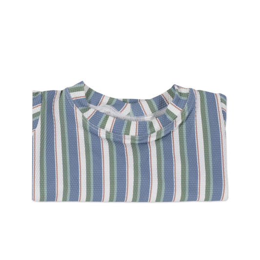 Camiseta Anti-UV Summer Strips - Walking Mum