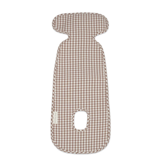 Colchoneta Auto Praliné Vichy Moka - Walking Mum