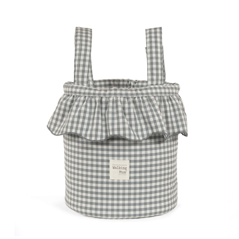 Bolso bucket Praliné Vichy Matcha - Walking Mum