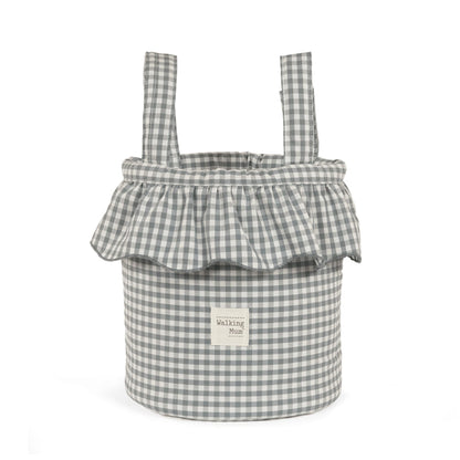 Bolso bucket Praliné Vichy Matcha - Walking Mum