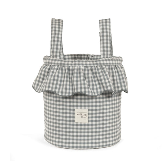 Bolso bucket Praliné Vichy Matcha - Walking Mum