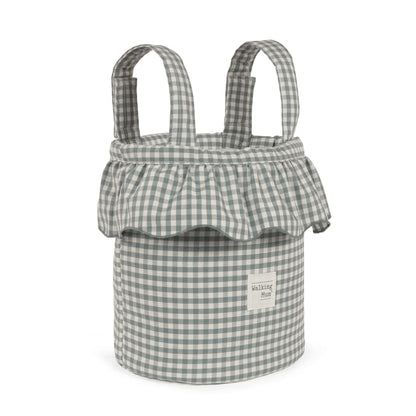 Bolso bucket Praliné Vichy Matcha - Walking Mum