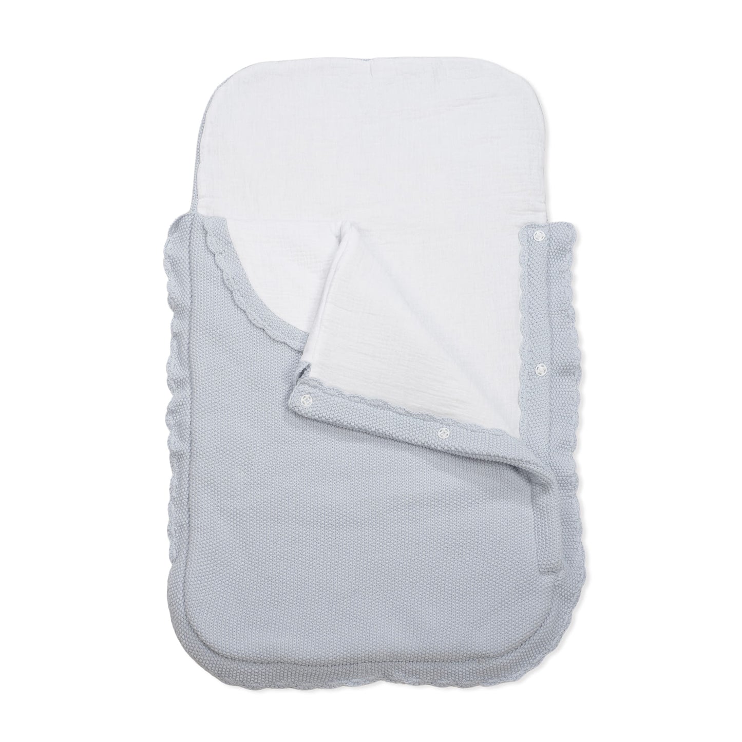 Saco Cuco Tricot Azul - Pasito a Pasito