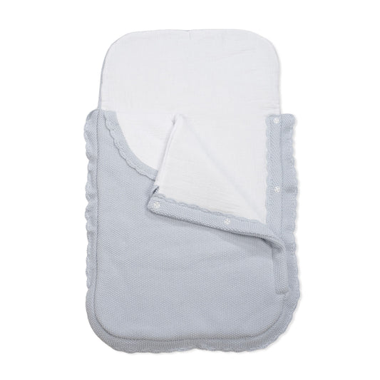 Saco Cuco Tricot Azul - Pasito a Pasito