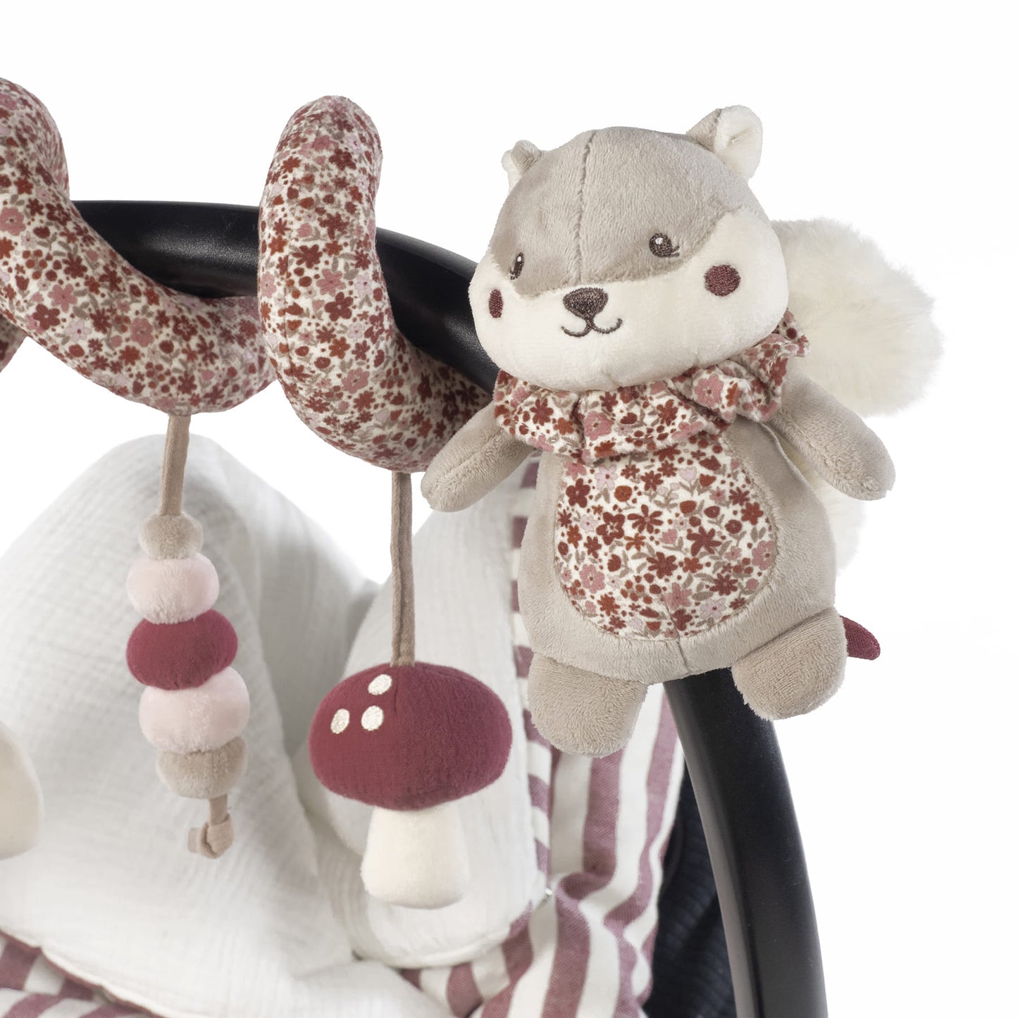 Espiral Ardilla Cherry Flores - Pasito a Pasito