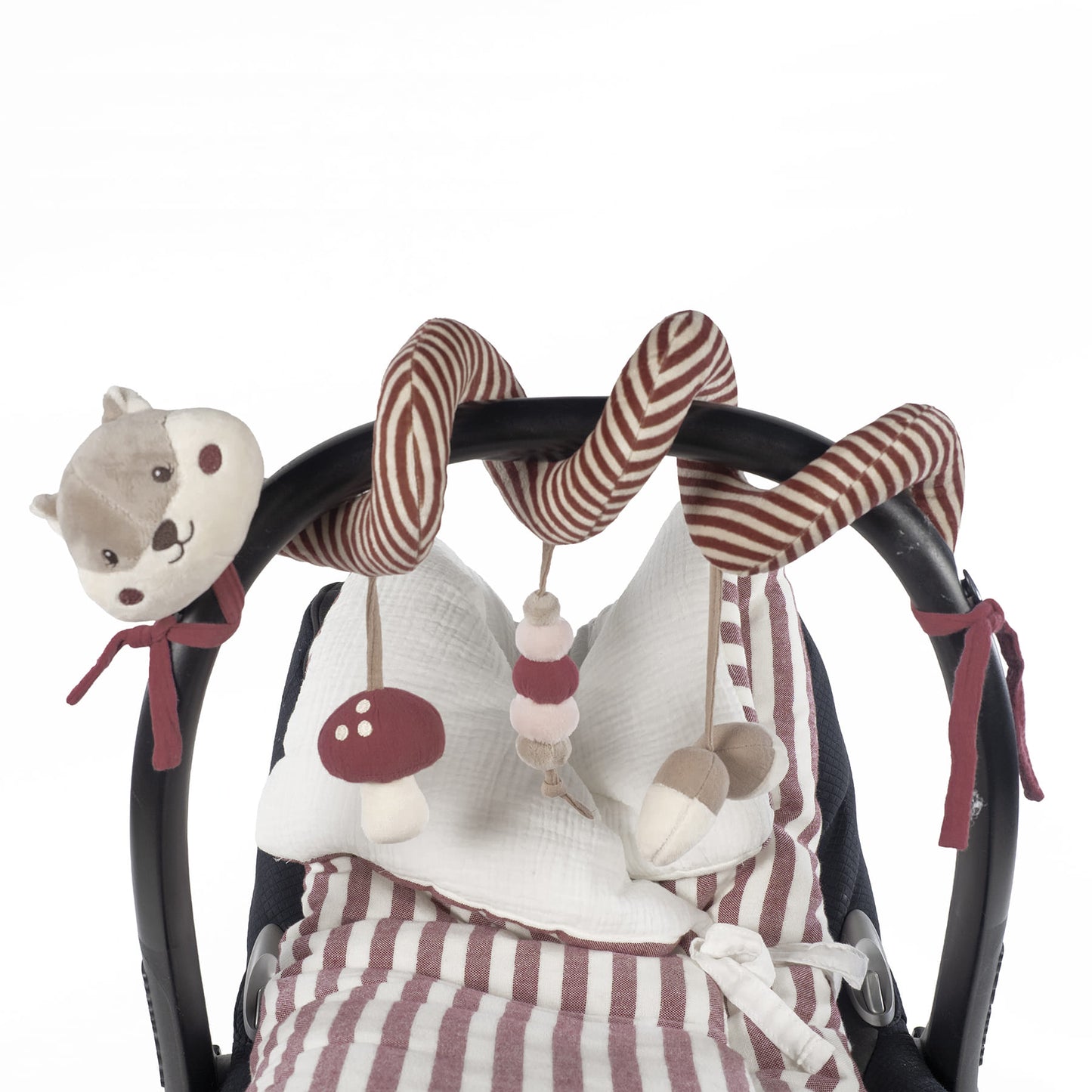 Espiral Ardilla Cherry Rayas - Pasito a Pasito