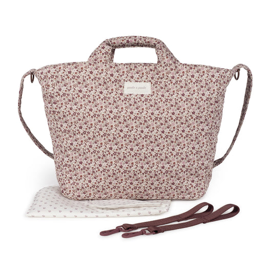 Bolsa Canastilla Cherry Flores - Pasito a Pasito