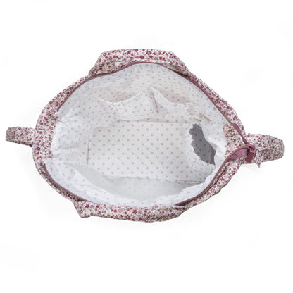 Bolsa Canastilla Cherry Flores - Pasito a Pasito