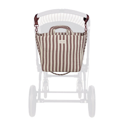 Bolsa Canastilla Cherry Rayas - Pasito a Pasito