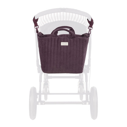 Bolsa Canastilla Cherry Velvet - Pasito a Pasito