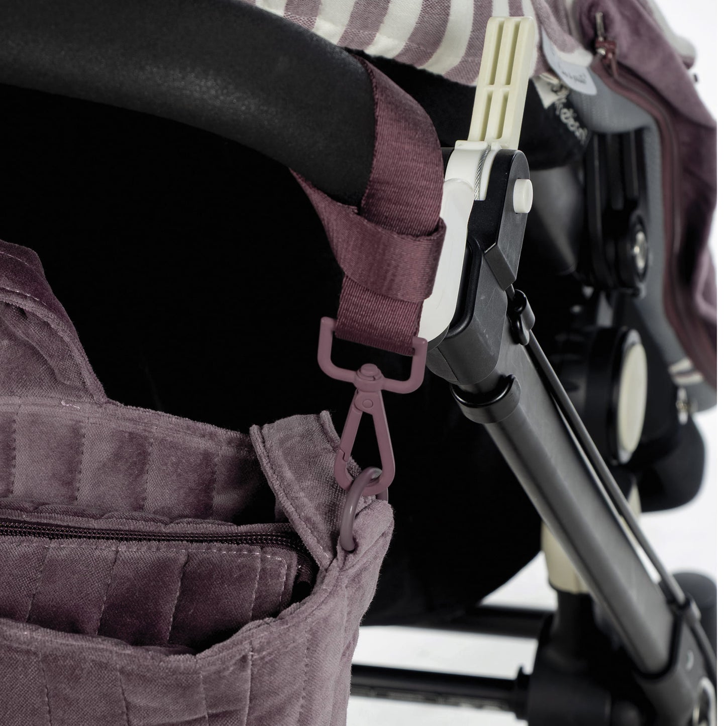 Bolsa Canastilla Cherry Velvet - Pasito a Pasito